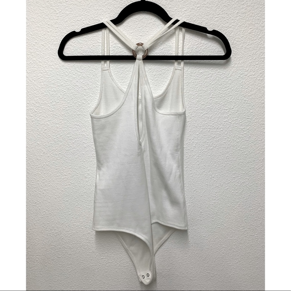 NWOT A&F Ribbed Tank Bodysuit, Size M - Picture 2 of 8
